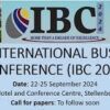 INTERNATIONAL BUSINESS CONFERENCE